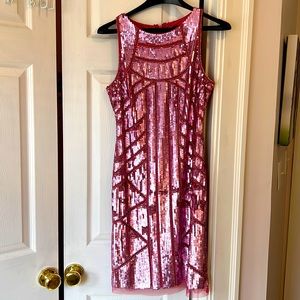 Aidan Mattox sequin dress